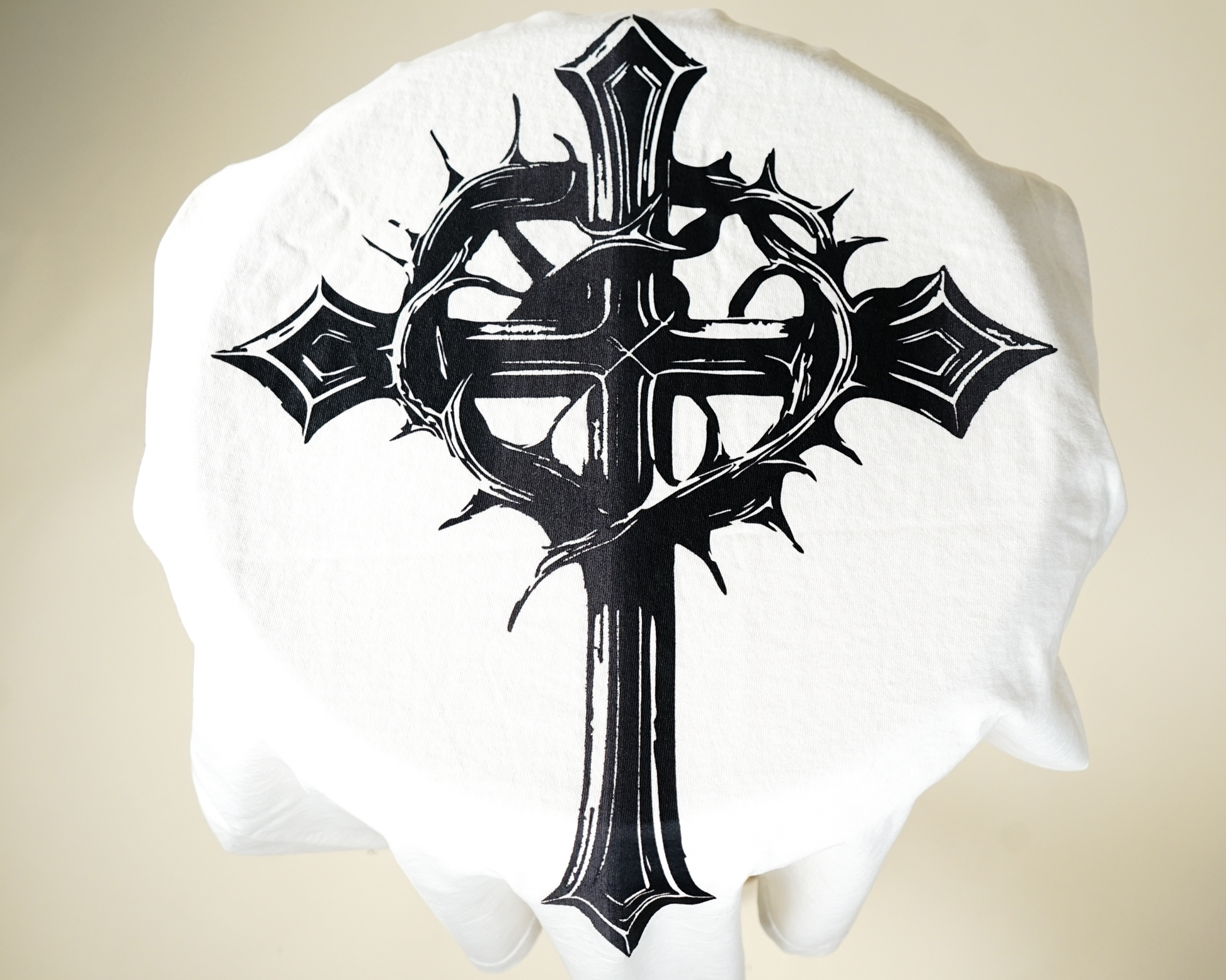 "From The Soul" Capped Tank in White