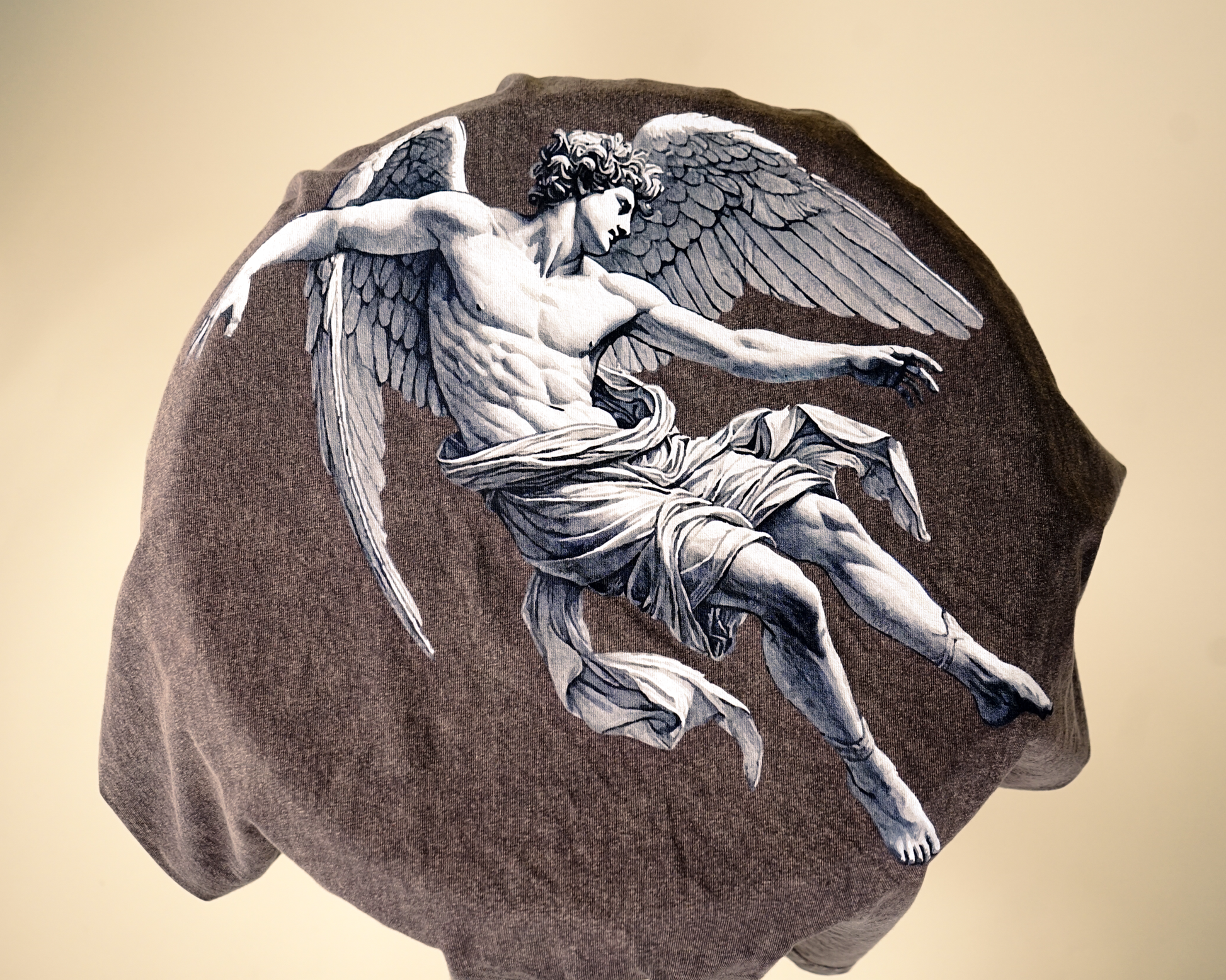 "Dare To Dream" Vintage T-Shirt in Mocha Brown