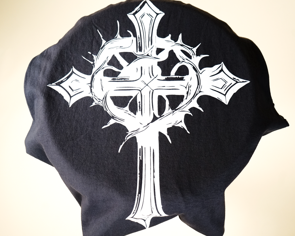"From The Soul" Capped Tank in Carbon Black