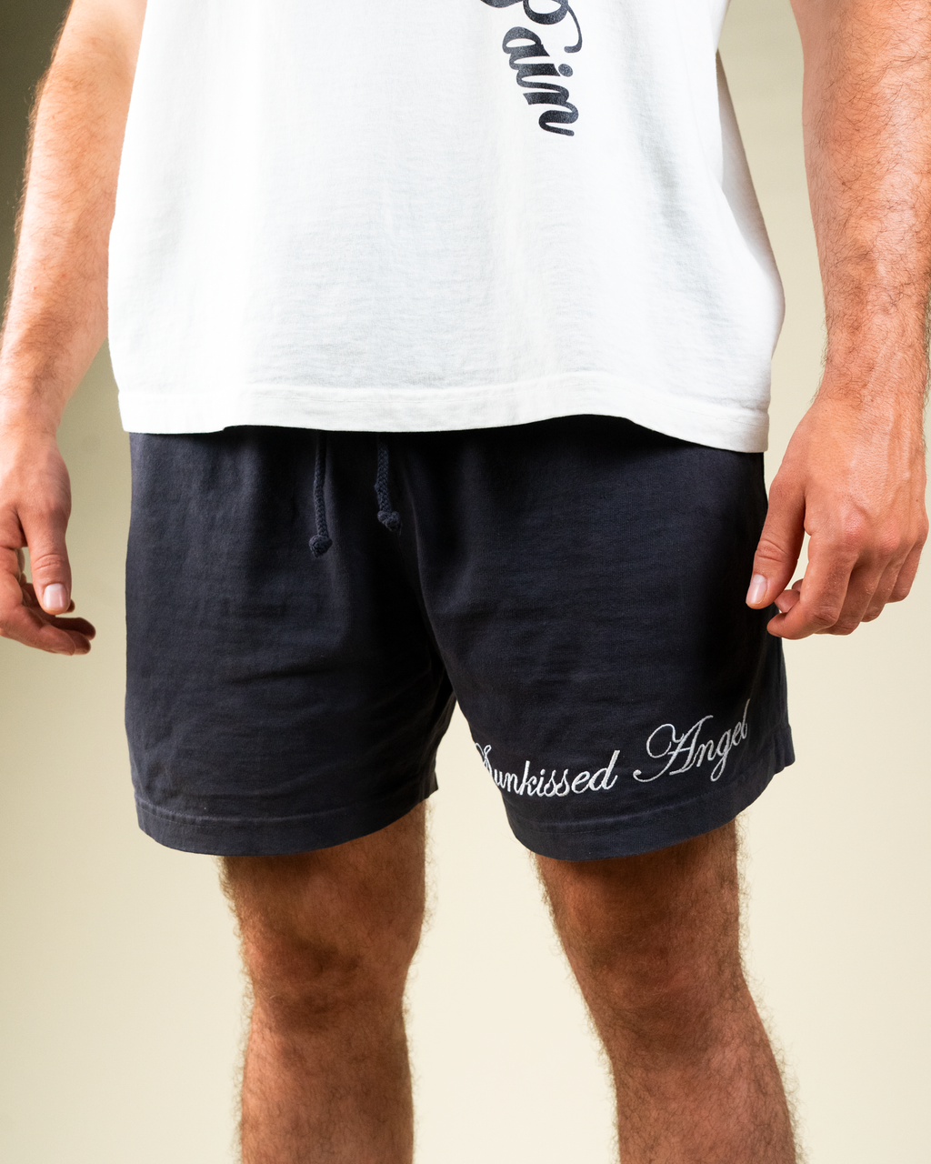"Sunkissed Angel" Summer Shorts in Dolphin Blue